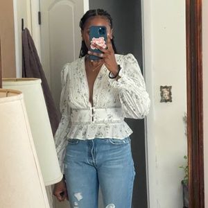 Reformation Meadowlark Top